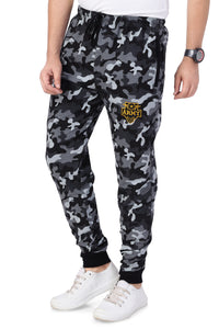 Men's Cotton Military Grey Camouflage Sweatpants | SIZE FROM M TO 7XL