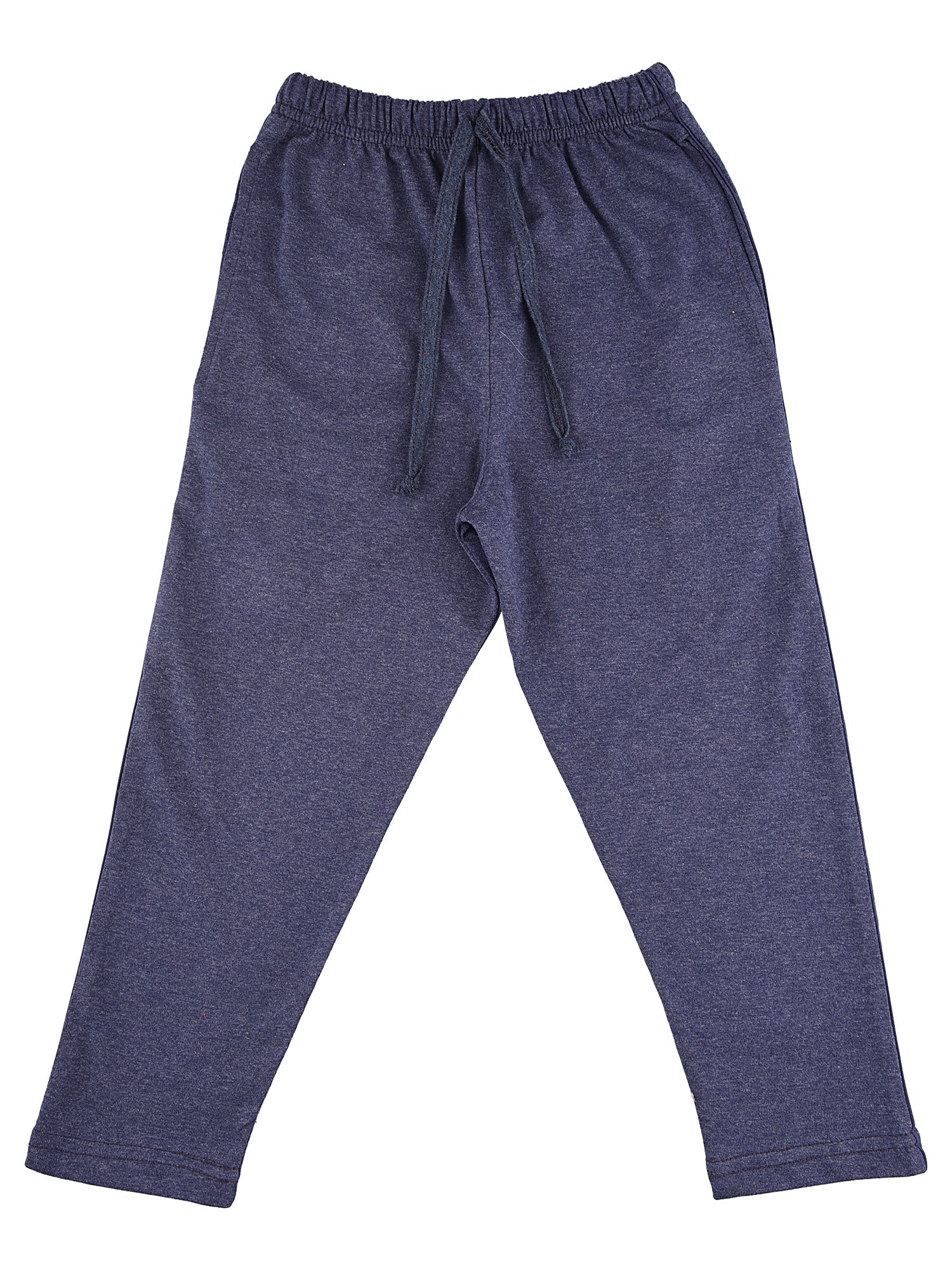 Track Pants Check Boys Black and Blue Cotton Trackpants at Cliths