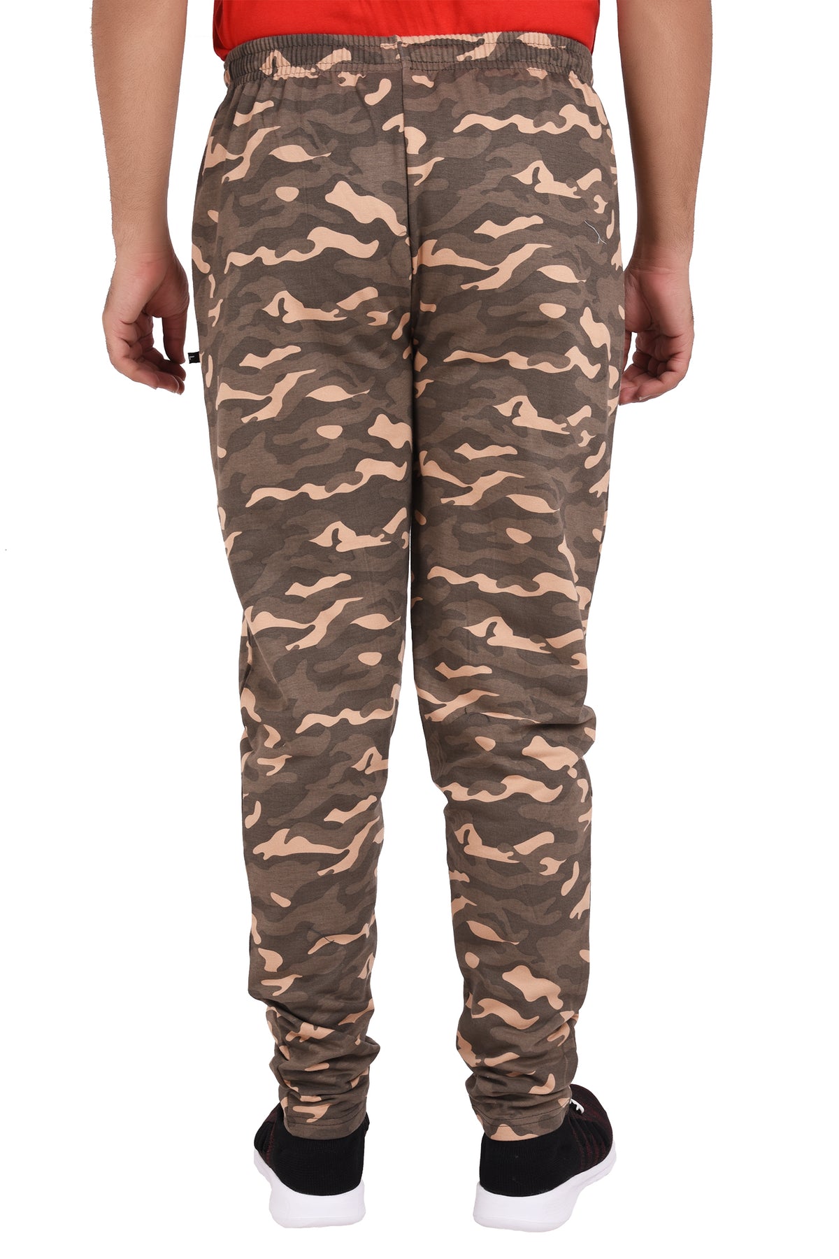 Men's Cotton Camouflage Track Pant. | GREEN-YELLOW | SIZES FROM M TO 5XL.