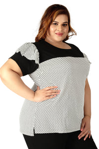 Women's Cotton Round Neck PLUS size All Over Print T-shirt | SIZE FROM 3XL-42" TO 8XL-52".