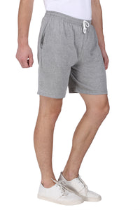 NEO GARMENTS Men’s Cotton Long Shorts | GREY | SIZES FROM M TO 9XL.