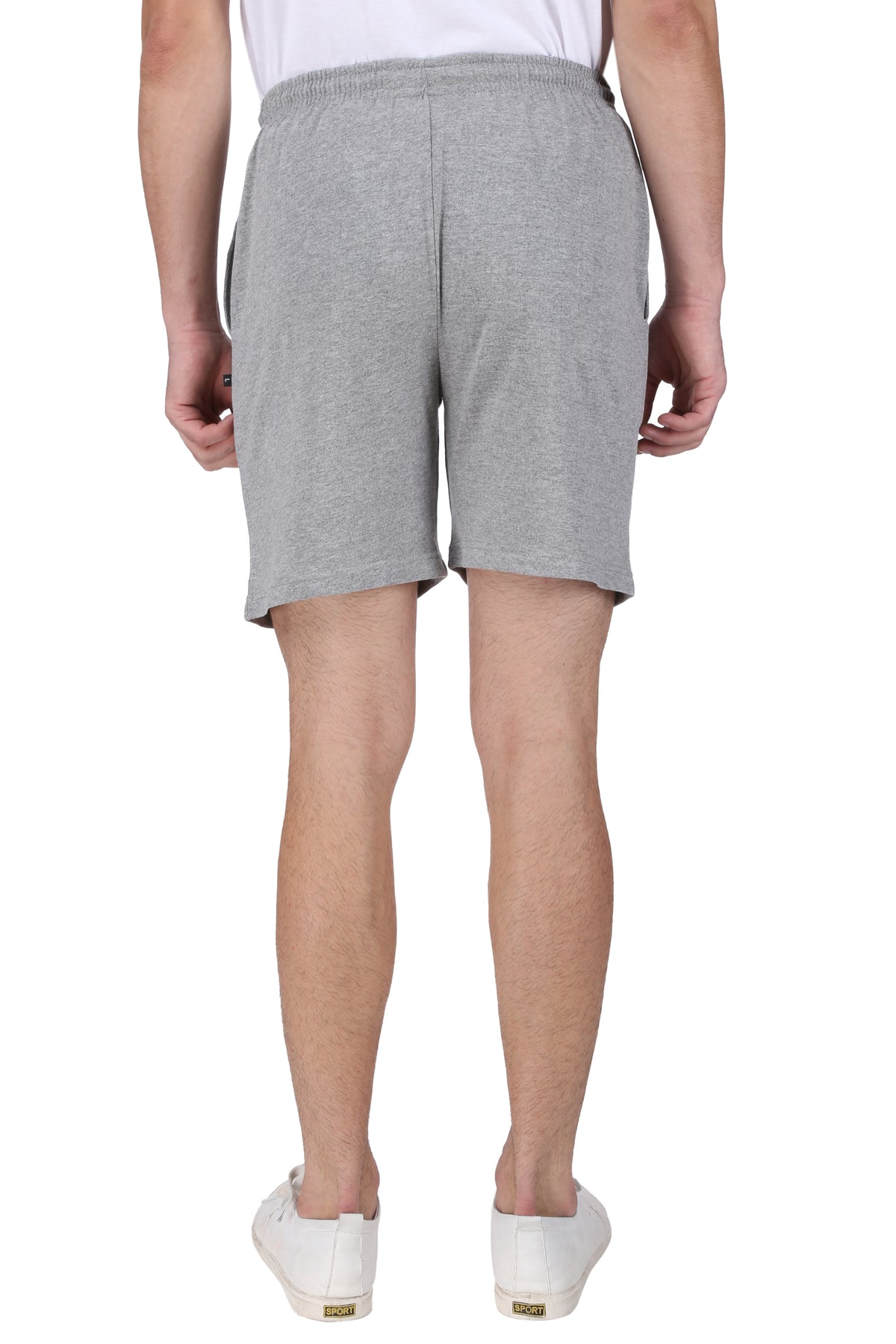 NEO GARMENTS Men’s Cotton Long Shorts | GREY | SIZES FROM M TO 9XL.