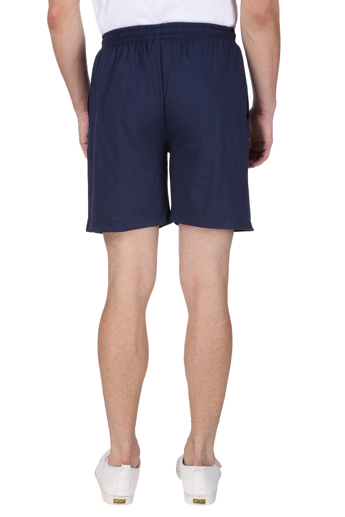 NEO GARMENTS Men’s Cotton Long Shorts | NAVY BLUE | SIZES FROM M TO 9XL.