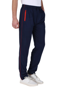 Men's Cotton TRACK PANTS | NAVY BLUE | SIZES FROM M TO 9XL.