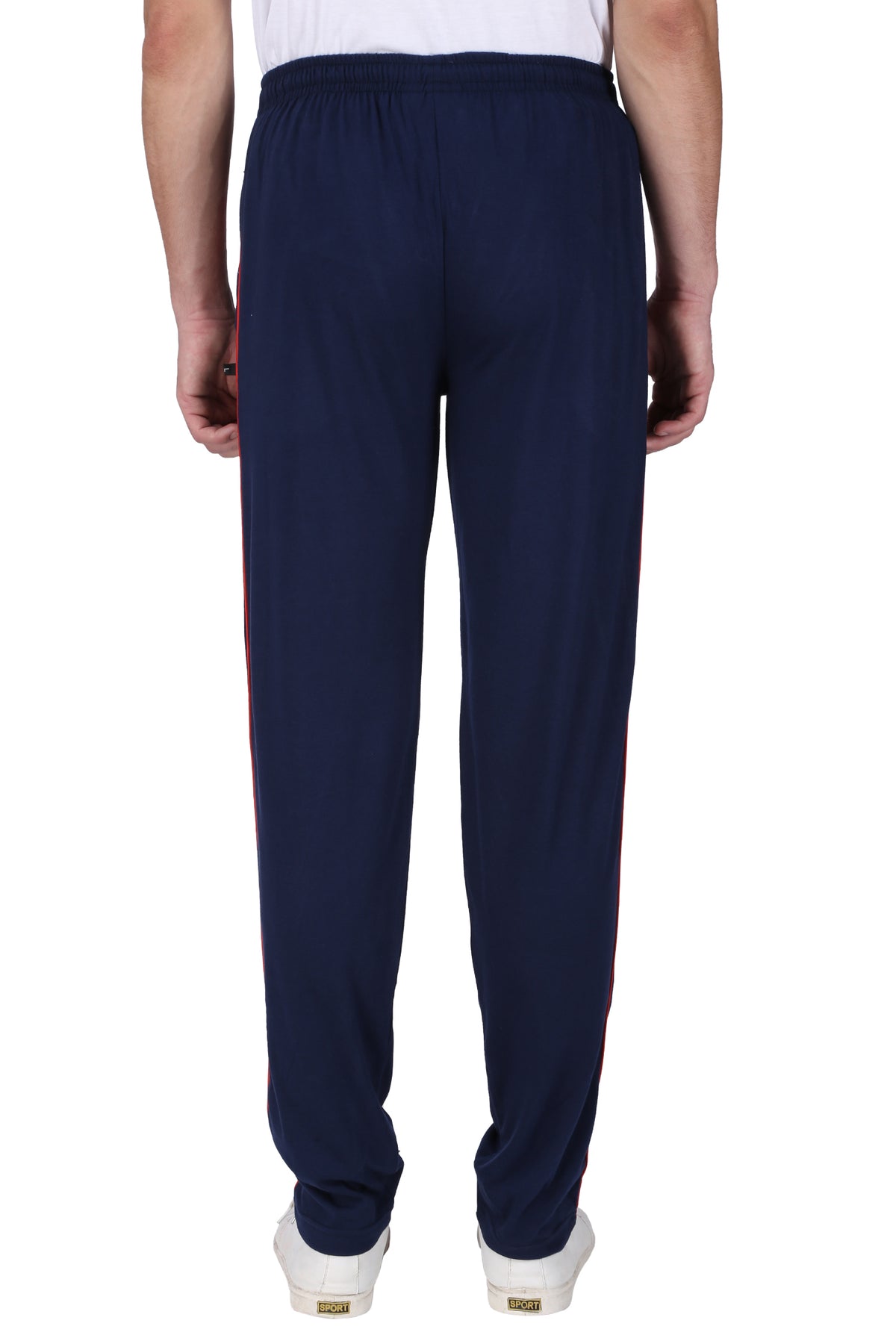 Men's Cotton TRACK PANTS | NAVY BLUE | SIZES FROM M TO 9XL.