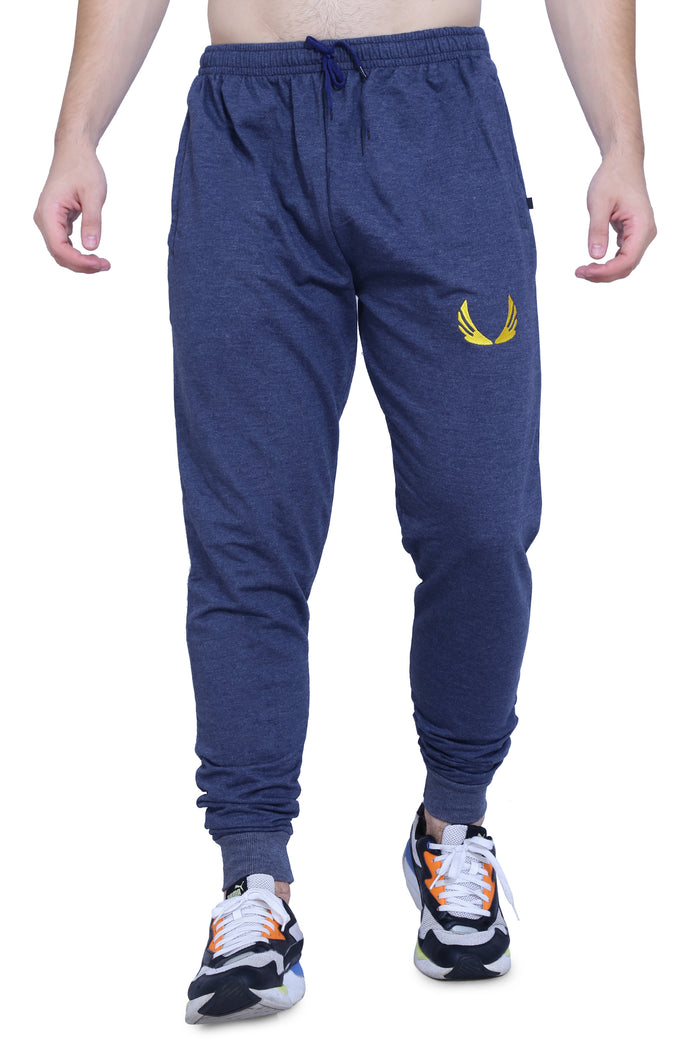 Men's Cotton Sweatpants - Denim Blue | SIZES FROM M TO 7XL.