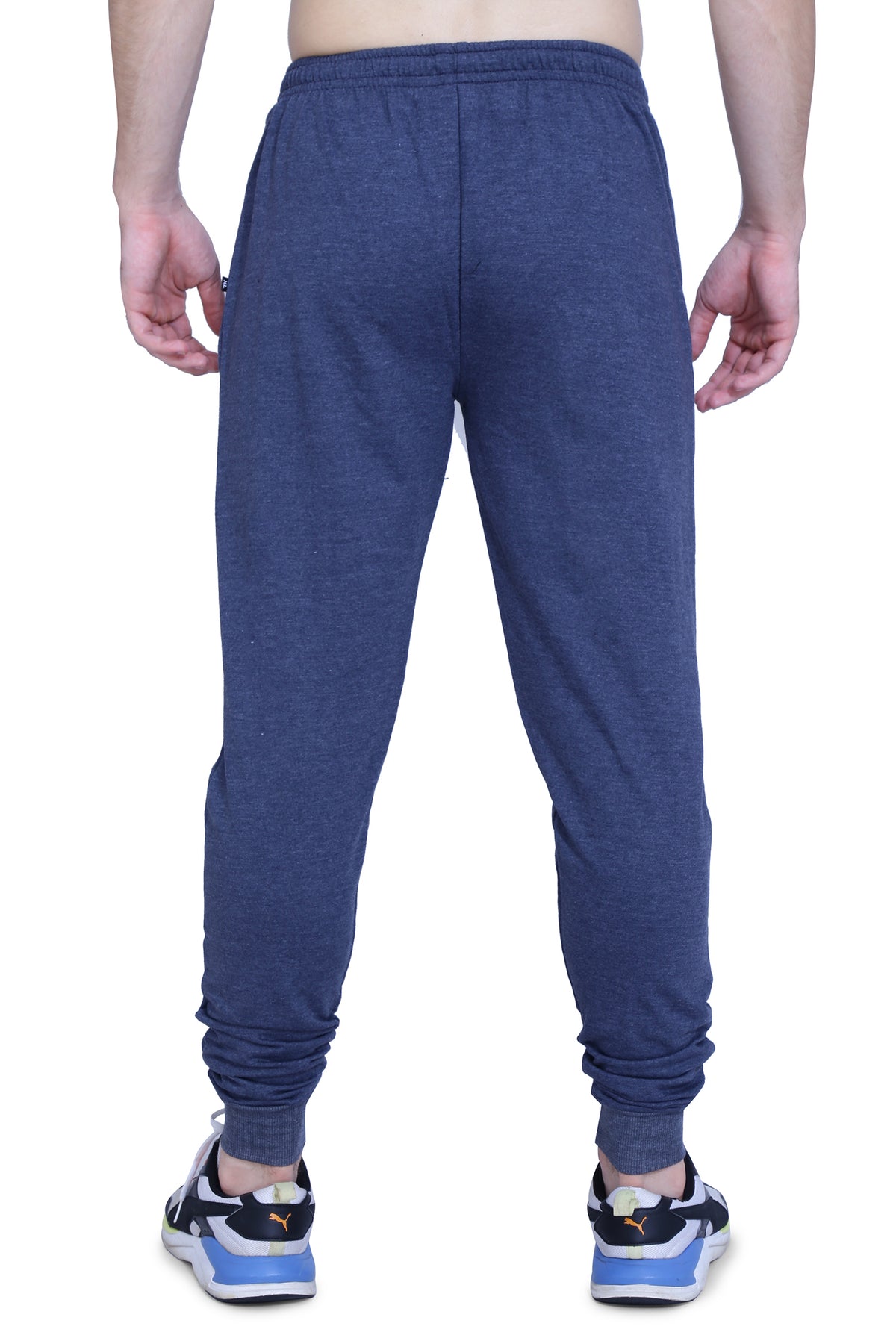 Men's Cotton Sweatpants - Denim Blue | SIZES FROM M TO 7XL.