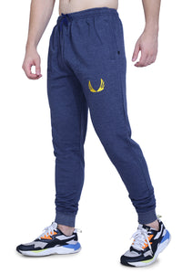 Men's Cotton Sweatpants - Denim Blue | SIZES FROM M TO 7XL.