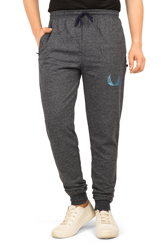 Men's Cotton Sweatpants - Black | SIZES FROM M TO 7XL.