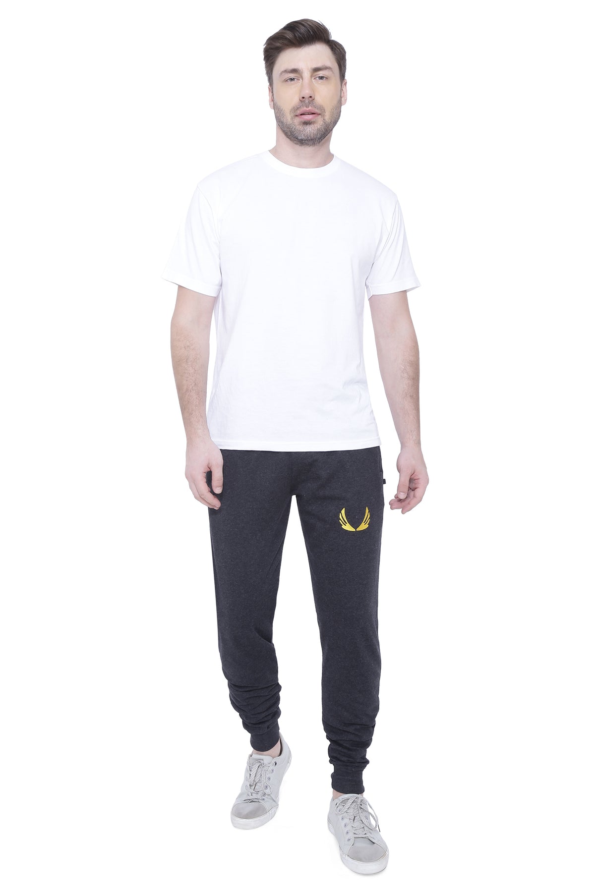 Men's Cotton Sweatpants - Carbon | SIZES FROM M TO 7XL.