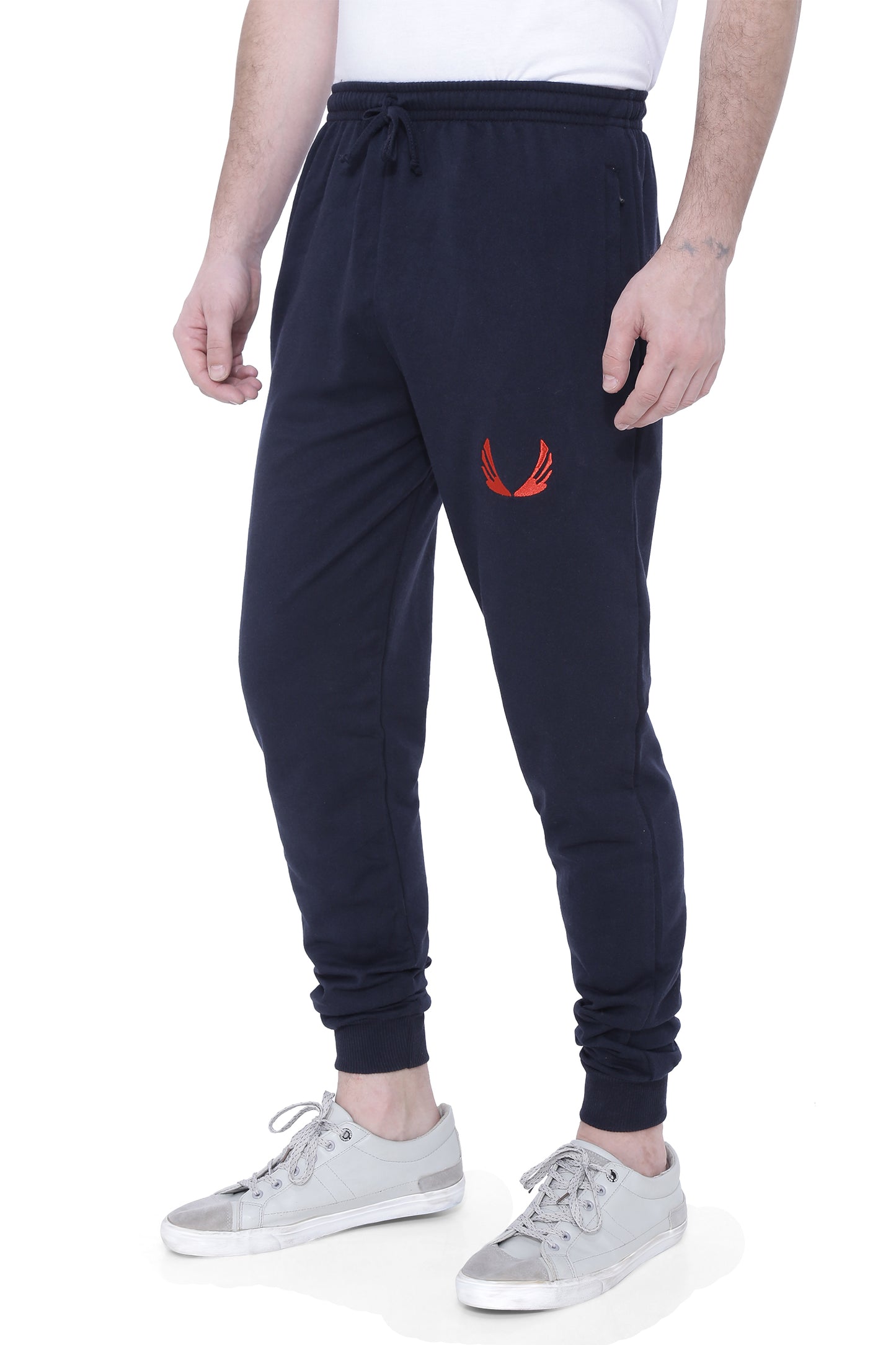Neo Garments Men's Cotton Sweatpants - Navy Blue | SIZES FROM M TO 7XL.