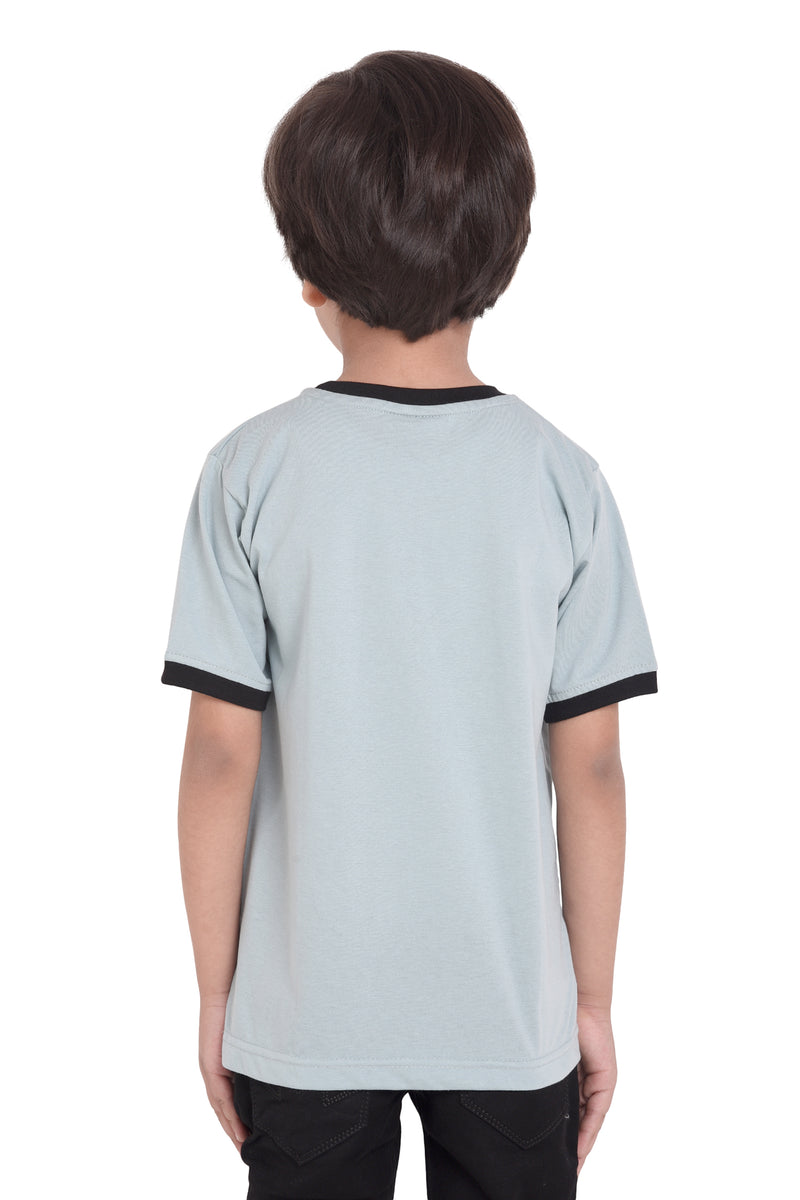 NEO GARMENTS Kids Unisex Round Neck Printed Cotton T-shirt - FLAG. | SIZE FROM 1 YRS TO 7 YRS.