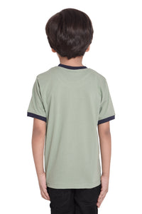 NEO GARMENTS Kids Unisex Round Neck Printed Cotton T-shirt - KING OF SEA. | SIZE FROM 1 YRS TO 7 YRS.