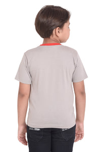 NEO GARMENTS Kids Unisex Round Neck Printed Cotton T-shirt - I'M AN APPLE OF DADDY'S EYE. | SIZE FROM 1 YRS TO 7 YRS.