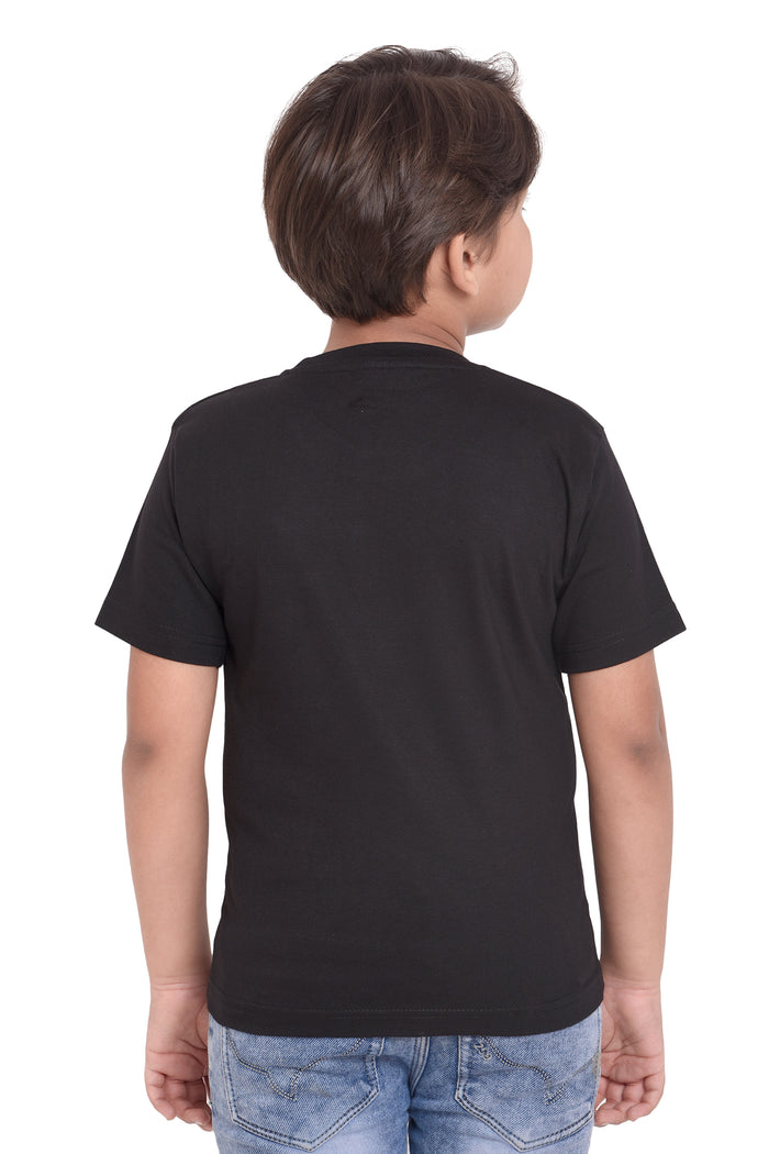 NEO GARMENTS Boys Cotton Round Neck Half sleeves T-Shirt - EDUCATION RUINED ME. | SIZE FROM 7 YRS TO 14 YRS