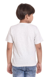 NEO GARMENTS Kids Unisex Round Neck Printed Cotton T-shirt - मामाच्या गावाला जाऊया | SIZE FROM 1 YRS TO 7 YRS.