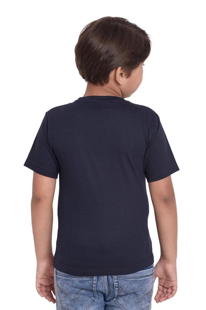 NEO GARMENTS Boys Cotton Round Neck Half sleeves T-Shirt - BASKET BALL. | SIZE FROM 7YRS TO 14YRS