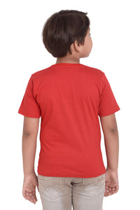 NEO GARMENTS Kids Unisex Round Neck Printed Cotton T-shirt - ससा ससा दिसतो कसा ? कापूस पिंजून ठेवलाय जसा | SIZE FROM 1 YRS TO 7 YRS.