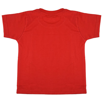 NEO GARMENTS Kids Unisex Round Neck Printed Cotton T-shirt - ससा ससा दिसतो कसा ? कापूस पिंजून ठेवलाय जसा | SIZE FROM 1 YRS TO 7 YRS.