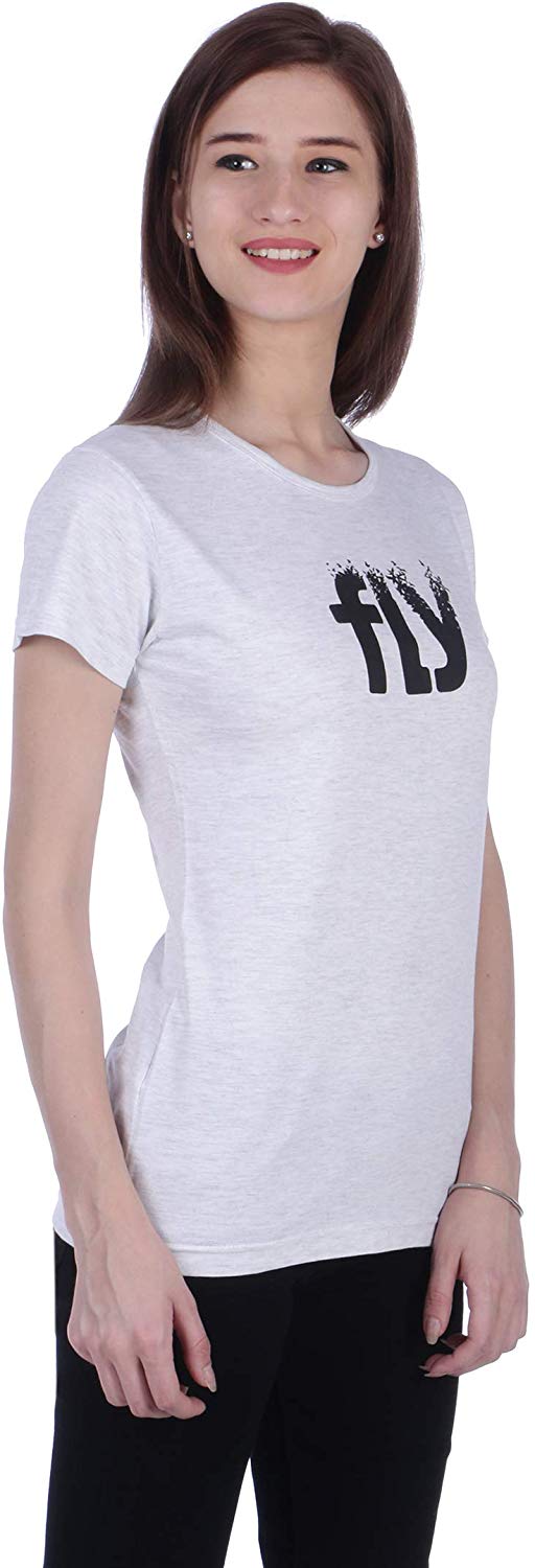 NEO GARMENTS Women's Cotton Round Neck T-shirt - FLY | SIZE FROM S-32" TO 8XL-52"