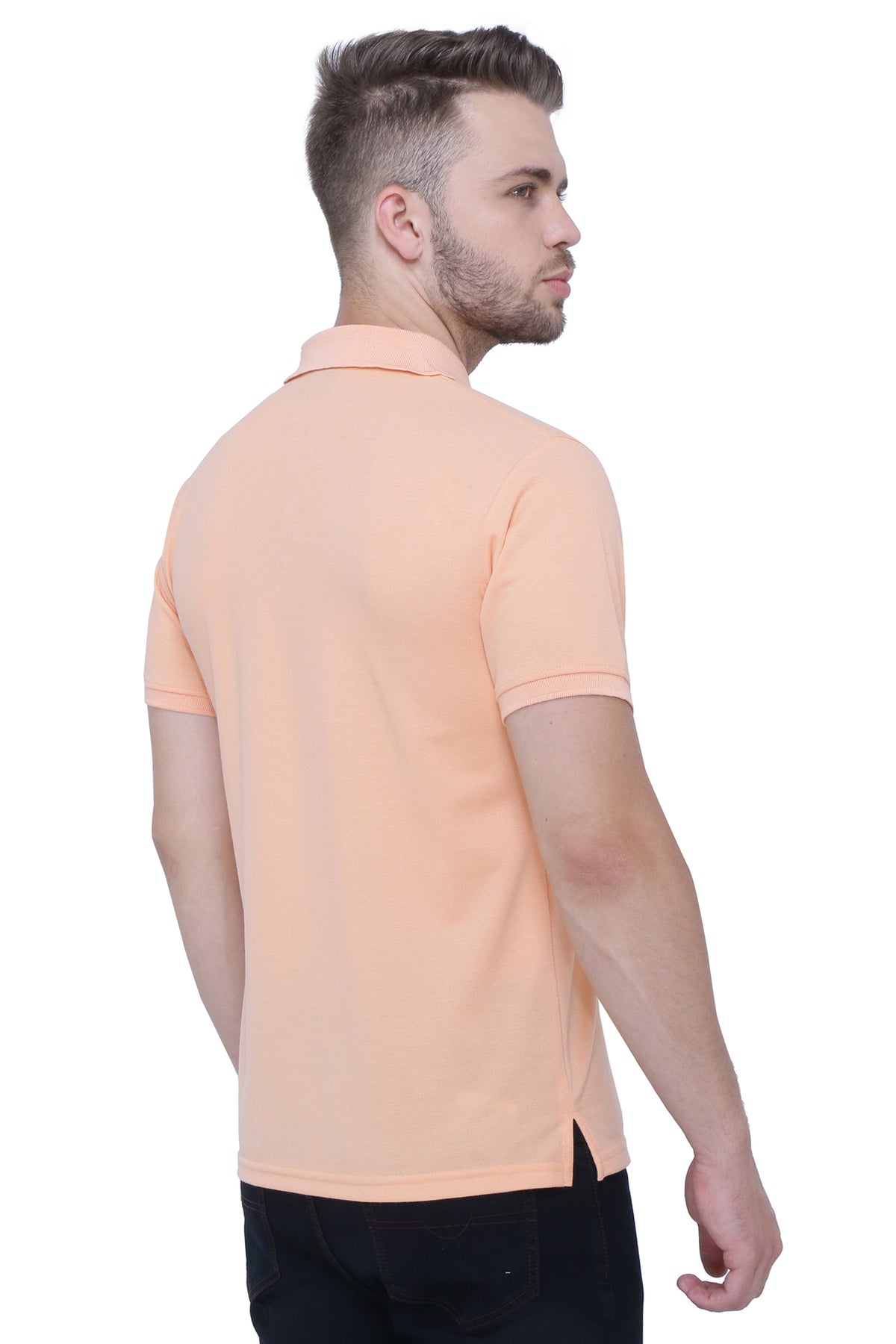 Neo Garments Men's Cotton Polo Neck Half Sleeve T-Shirt | SIZES FROM XS TO 2XL