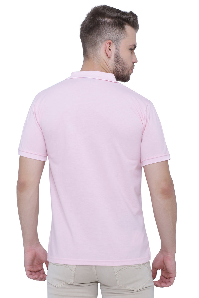 Neo Garments Men's Cotton Polo Neck Half Sleeve T-Shirt | SIZES FROM XS TO 2XL