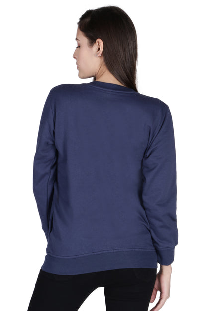 Neo Garments Women's Cotton Fashion Pullover Sweatshirt with Pockets | CAT Ha HaHa | SIZES - S - 36" TO 3XL - 46"