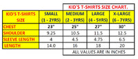 NEO GARMENTS Kid's Boys & Girls Round Neck Cotton T-shirt | BUNNY RABBIT. | SIZE FROM 1YRS TO 7YRS