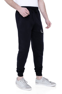 Men's Cotton Sweatpants - Black | SIZES FROM M TO 7XL.