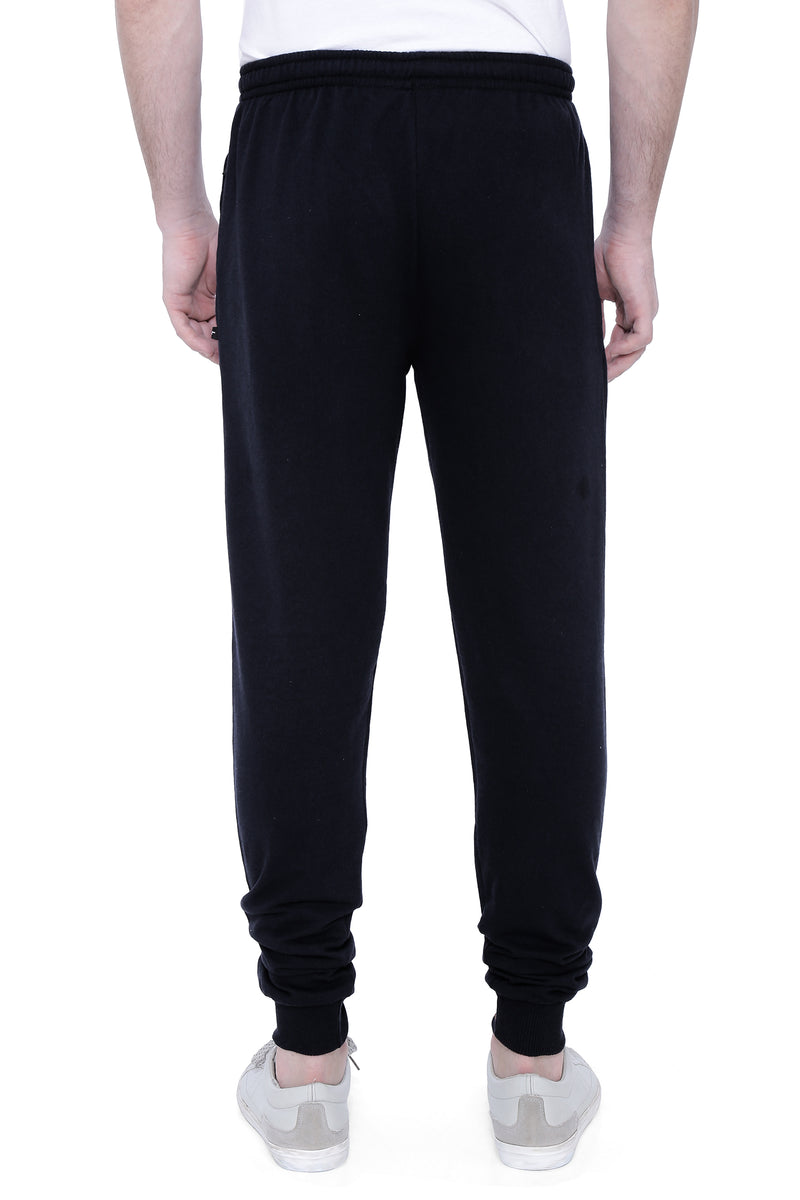 Men's Cotton Sweatpants - Black | SIZES FROM M TO 7XL.